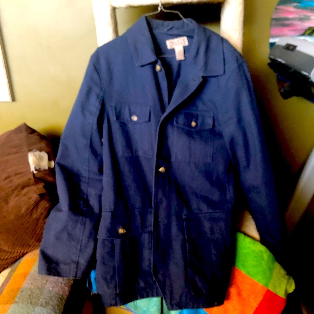 Duluth trading heavy twill shop coat